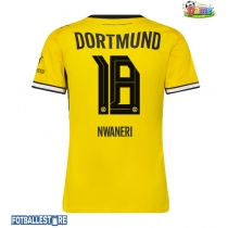 Borussia Dortmund Ethan Nwaneri #18 Hjemmedrakt Dame 2026-27 Kortermet